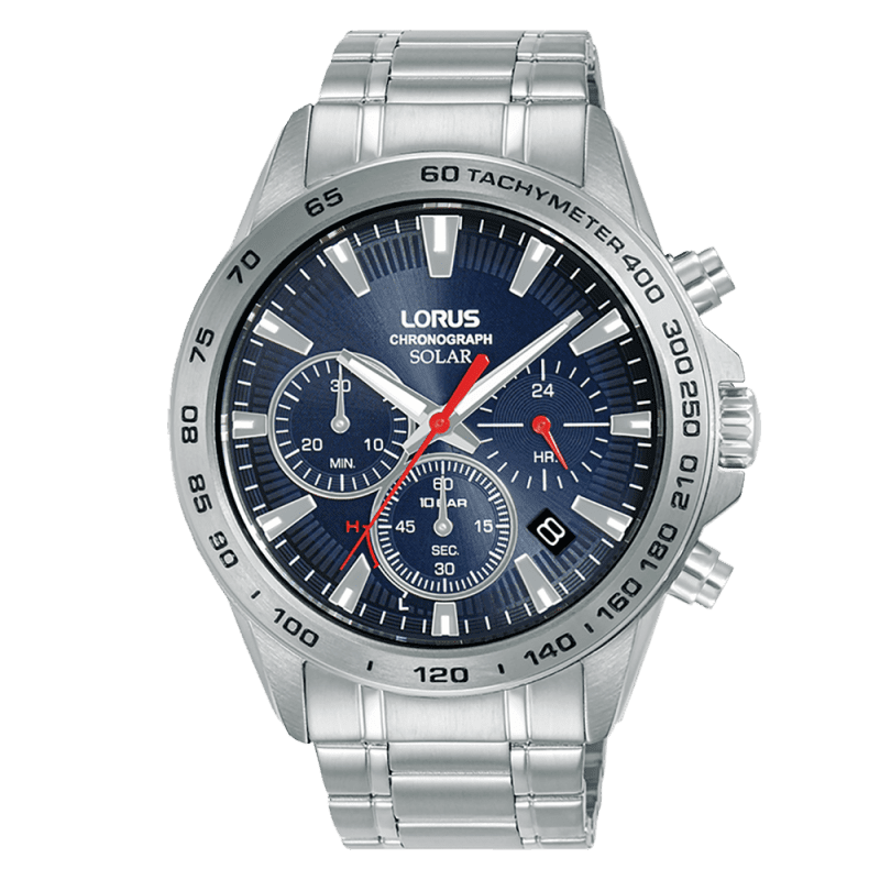 Lorus Solar Chronograph Blue